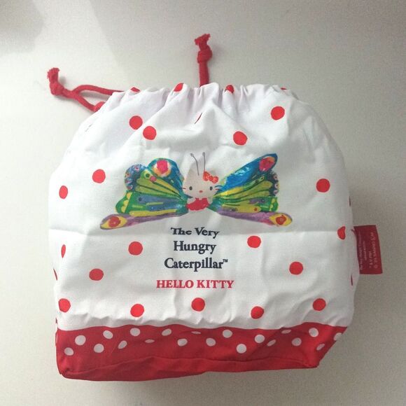 hello kitty and the very hungry caterpillar drawstring pouch - Picture 5 of 10